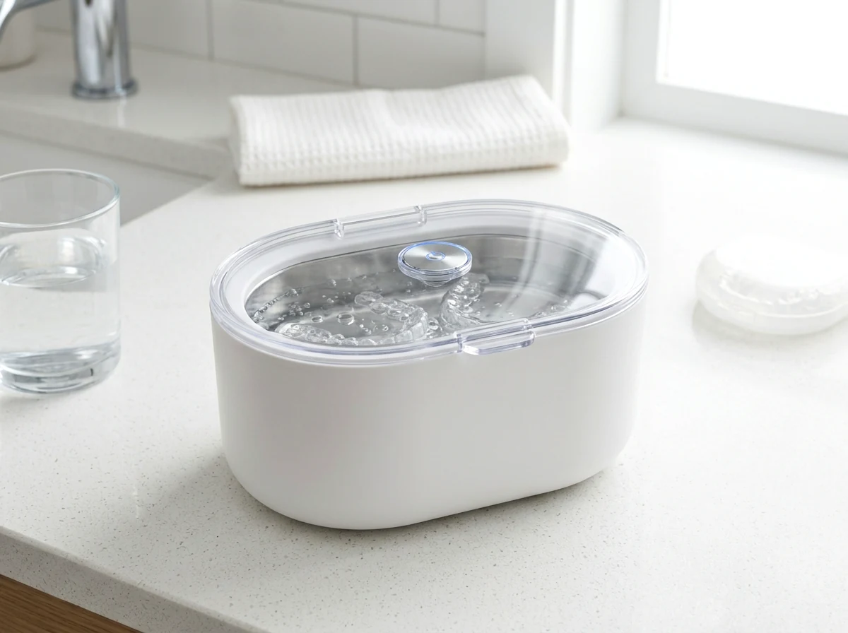 DentaSonic™ Ultrasonic Retainer & Aligner Bath Everyday Experience